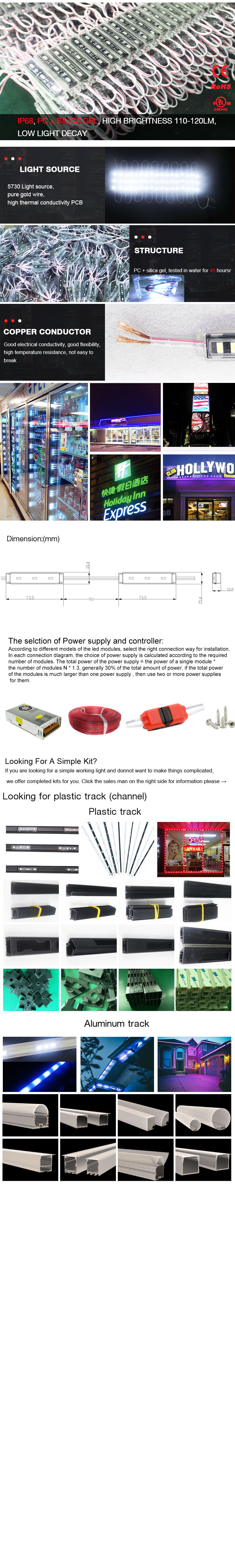 LED modules are bright, customization lighting sources for a variety of projects and applications