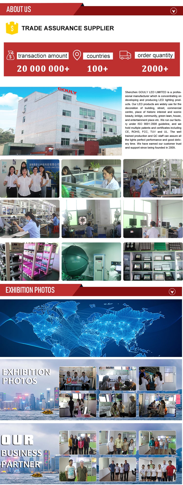flood light led factory