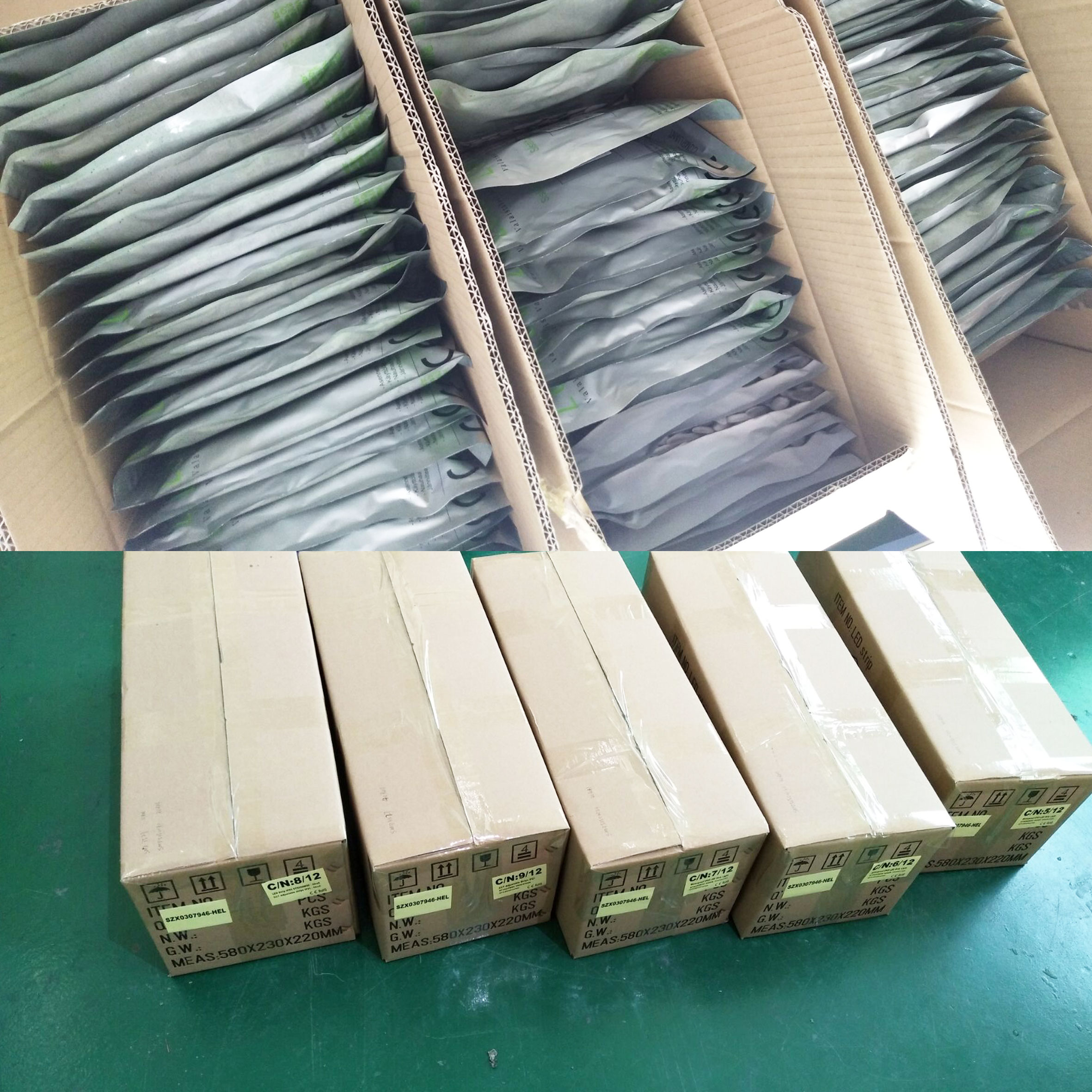 china flexible cob led strip 24v