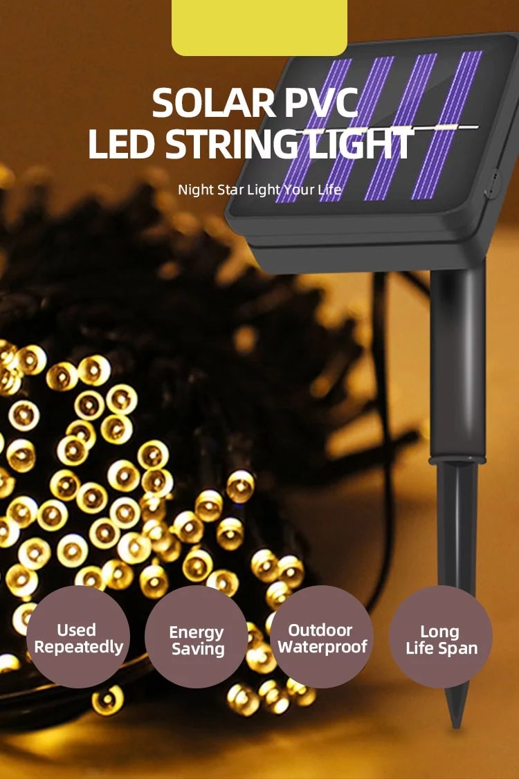 solar led string light