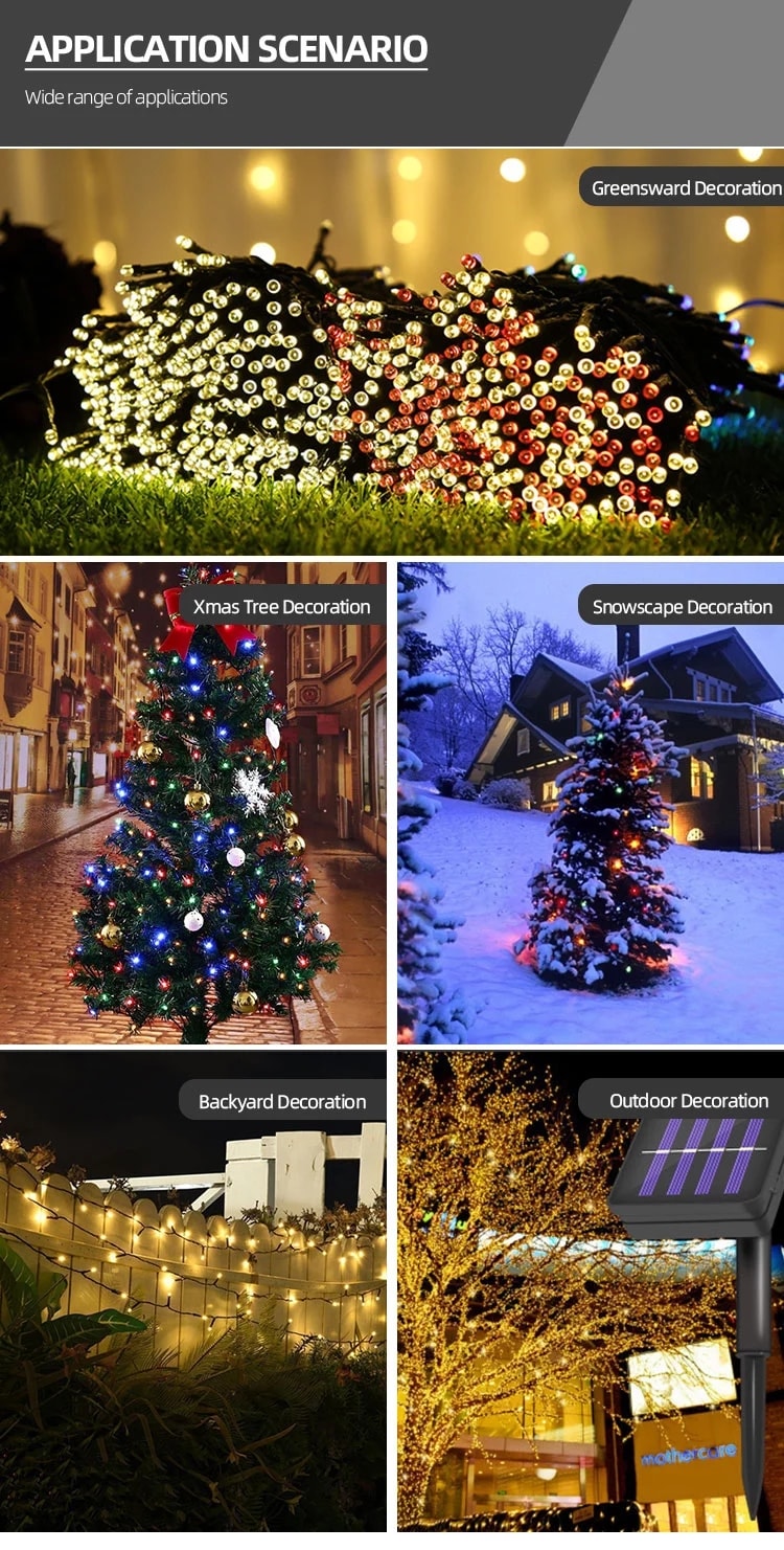 rgb led string light