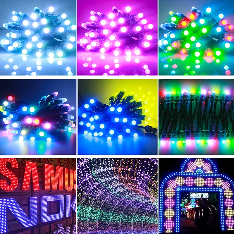 ws2811 12v 12mm led pixel light