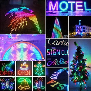 ws2811 12v 12mm led pixel light