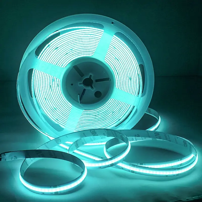 24v cob led strip lights custom cuttable  high cri  flexible 12V smd outdoor waterproof 2835 neon 5m cob  rgb led strip light