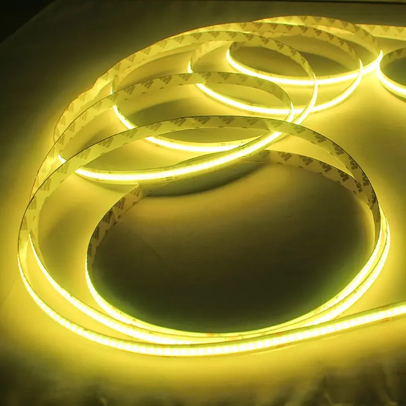 24v cob led strip lights custom cuttable  high cri  flexible 12V smd outdoor waterproof 2835 neon 5m cob  rgb led strip light