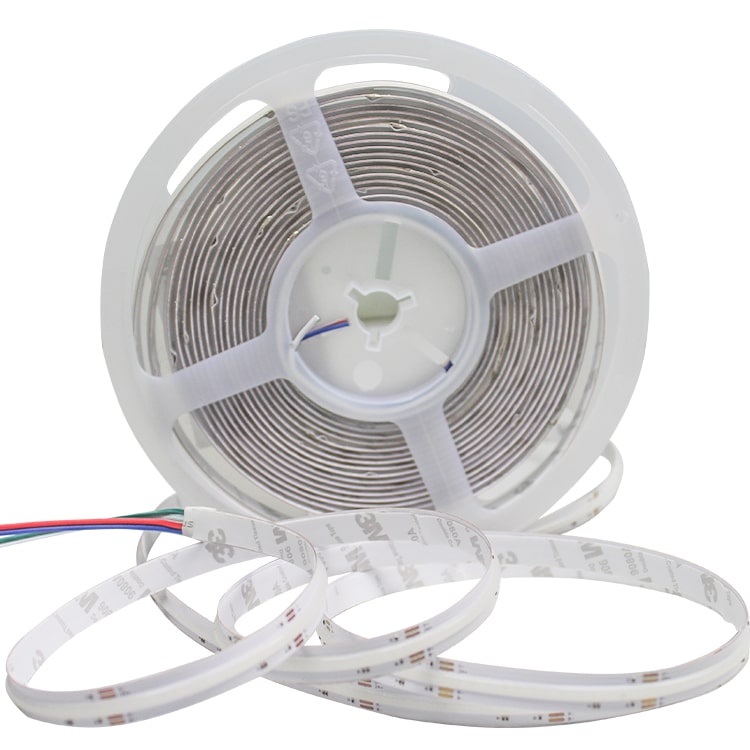 24v cob led strip lights custom cuttable  high cri  flexible 12V smd outdoor waterproof 2835 neon 5m cob  rgb led strip light