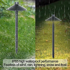 Creative led24v lawn light outdoor waterproof courtyard light RGBW colorful landscape garden umbrella mushroom lamp