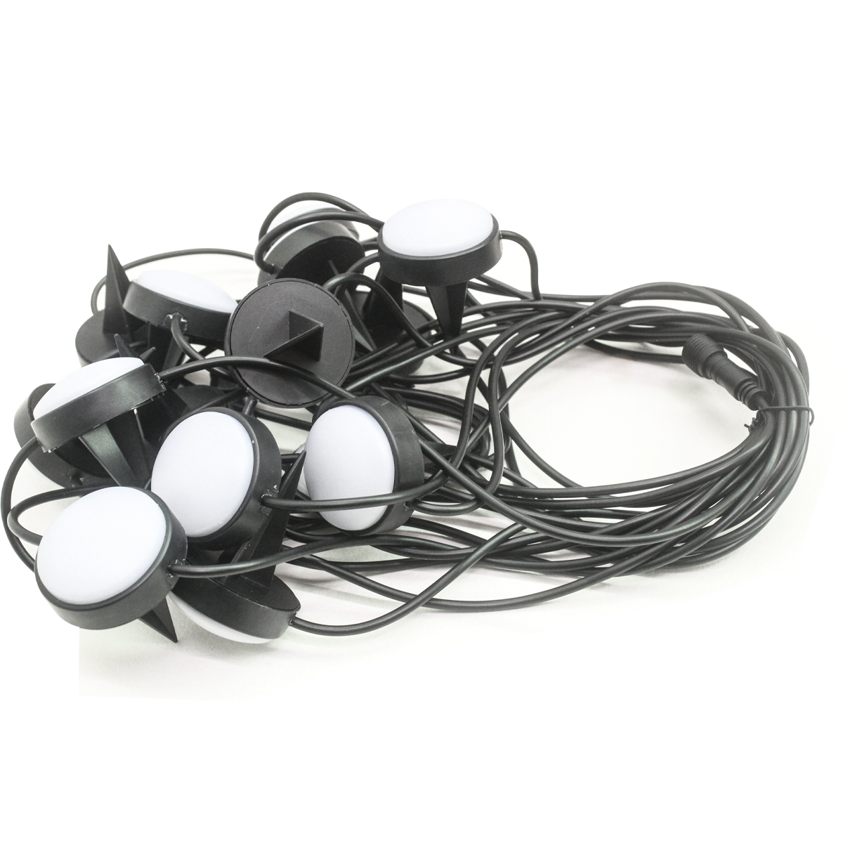 2022 new holiday Christmas light string ws2811 wifi control led ground plug lamp pixel string garden decorate light