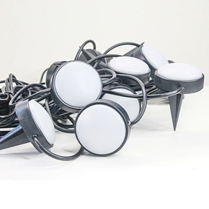 2022 new holiday Christmas light string ws2811 wifi control led ground plug lamp pixel string garden decorate light