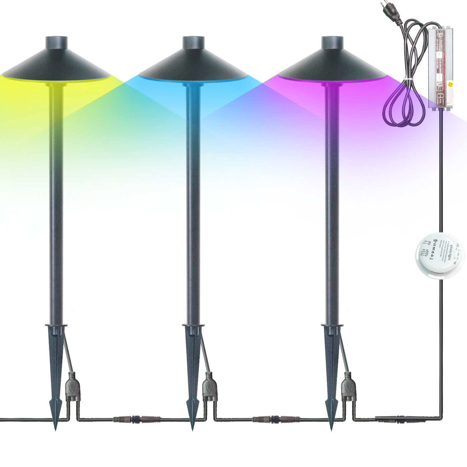 low voltage 12v 24v 48v umbrella lights factory