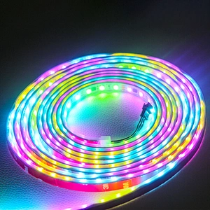 rgb strip light 12v 24v 5050 colour multicolor change 5m 10m 50m WiFi controlled led strip light rgbw