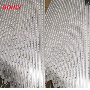 Back Light Supermarket Led Shelf Aluminum Profile Led Strip Profile, Led Bar Lighting and Circuitry Design,project Installation