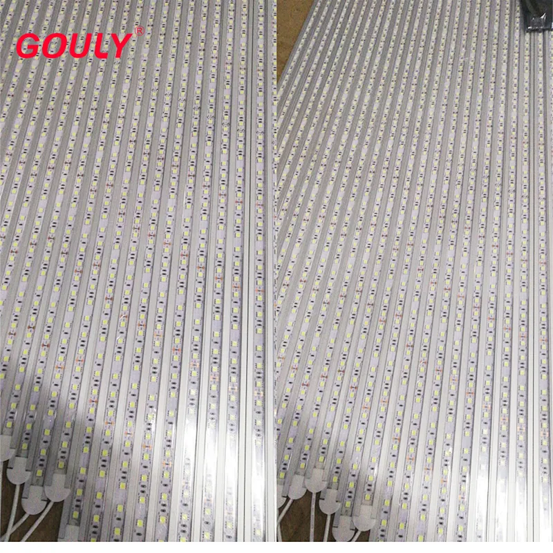Back Light Supermarket Led Shelf Aluminum Profile Led Strip Profile, Led Bar Lighting and Circuitry Design,project Installation