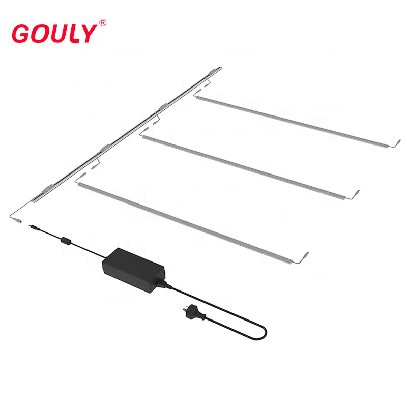 magnetic led aluminum strip channel easy assemble recessed  230v 220v smd 2835 5050 rigid led aluminum strip