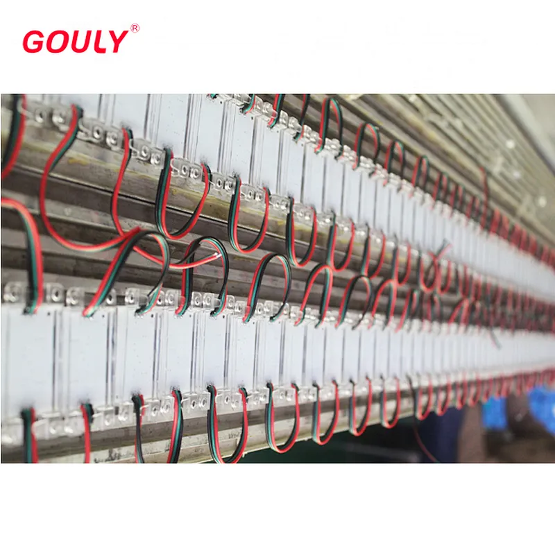 led pixel light 1.5w 6818 dc outdoor ip67 rgb module low voltage  5054 display led pixel light
