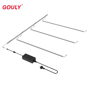 china shenzhen 12v 24v smd 2835 supermarket gondola shelving magnetic led rigid strip light