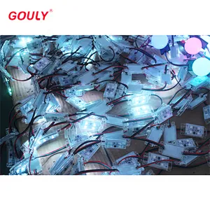 led pixel light 1.5w 6818 dc outdoor ip67 rgb module low voltage  5054 display led pixel light