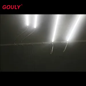magnetic led aluminum strip channel easy assemble recessed  230v 220v smd 2835 5050 rigid led aluminum strip