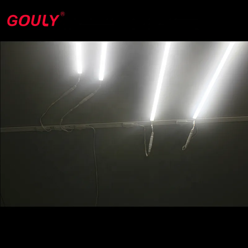 magnetic led aluminum strip channel easy assemble recessed  230v 220v smd 2835 5050 rigid led aluminum strip