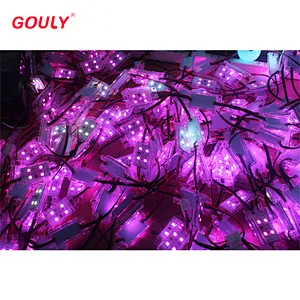 led pixel light 1.5w 6818 dc outdoor ip67 rgb module low voltage  5054 display led pixel light