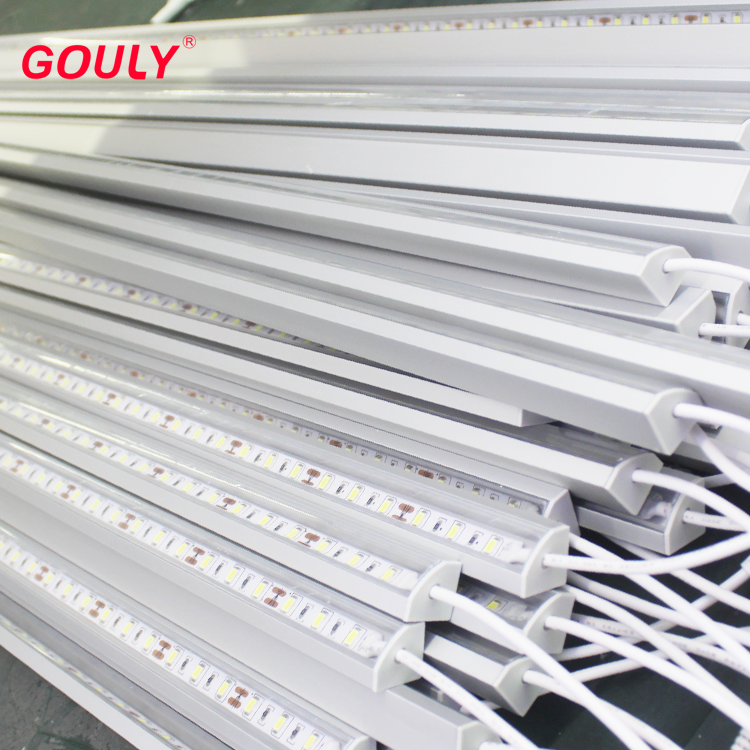 220V High-voltage magnet to absorb hard light bar without drive highlight 2835 cabinet supermarket shelf liled aluminum profile