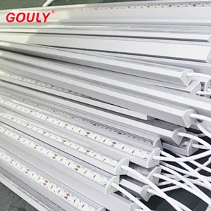 220V High-voltage magnet to absorb hard light bar without drive highlight 2835 cabinet supermarket shelf liled aluminum profile