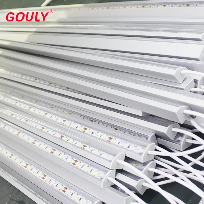 220V High-voltage magnet to absorb hard light bar without drive highlight 2835 cabinet supermarket shelf liled aluminum profile