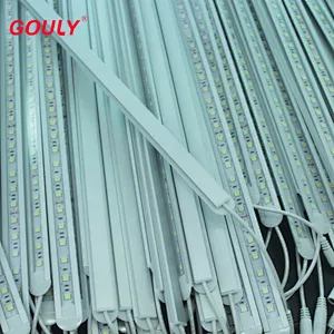 Back Light Supermarket Led Shelf Aluminum Profile Led Strip Profile, Led Bar Lighting and Circuitry Design,project Installation