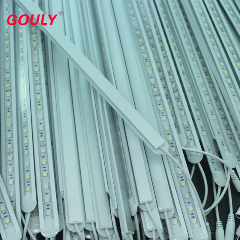 Back Light Supermarket Led Shelf Aluminum Profile Led Strip Profile, Led Bar Lighting and Circuitry Design,project Installation
