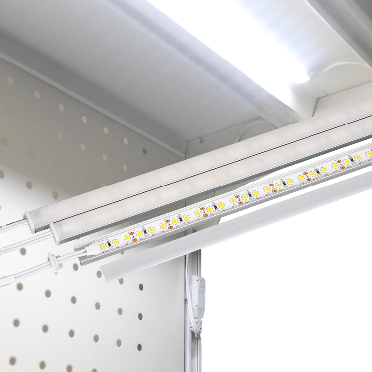 supermarket led display shelving lights 12v 24v 2835 with lighting smd n the led display shelves
