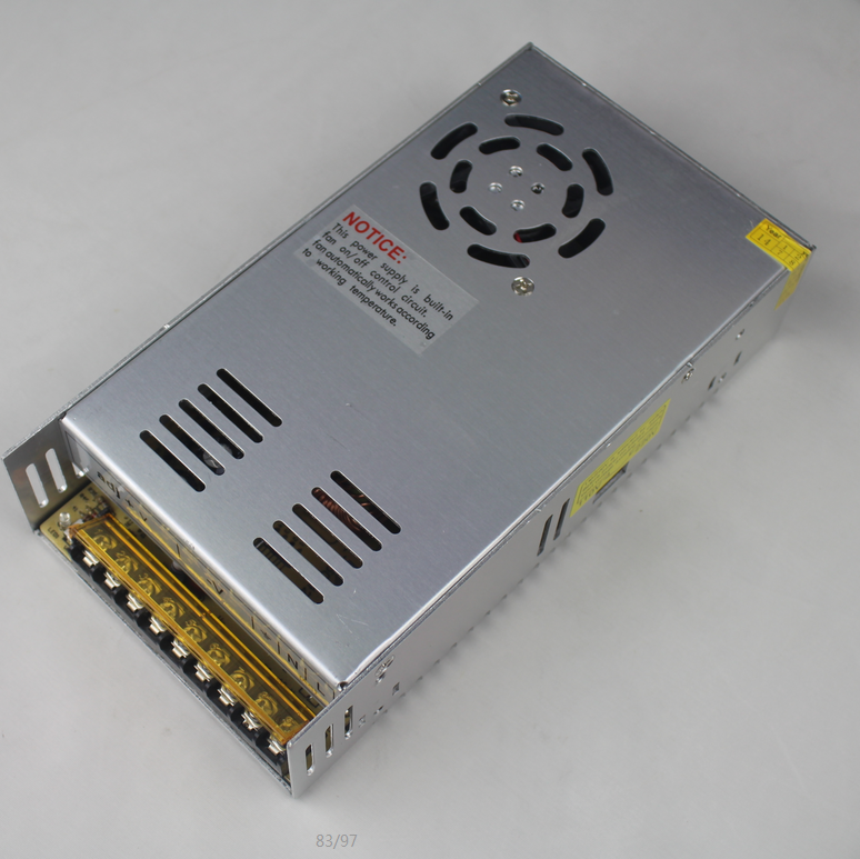 Switch non-waterproof , Input: AC110V or 220V,  Output: 12VDC, 100W led power supply