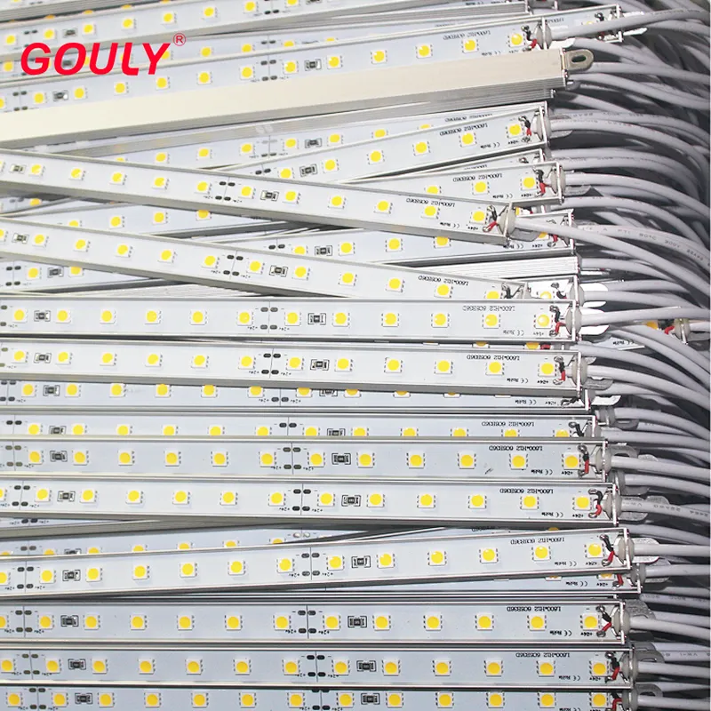 220V High-voltage magnet to absorb hard light bar without drive highlight 2835 cabinet supermarket shelf liled aluminum profile