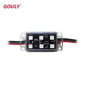 led pixel light 1.5w 6818 dc outdoor ip67 rgb module low voltage  5054 display led pixel light