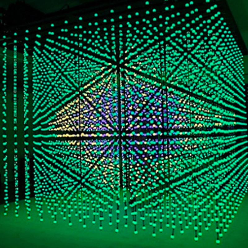pixel ball led christmas lights outdoor decorate string light ucs2904 led rgbw string light balls