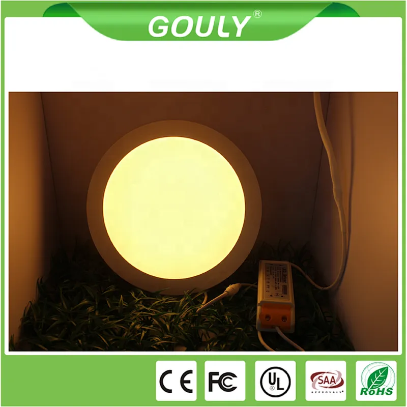15w 8 inch light round panel led 18w