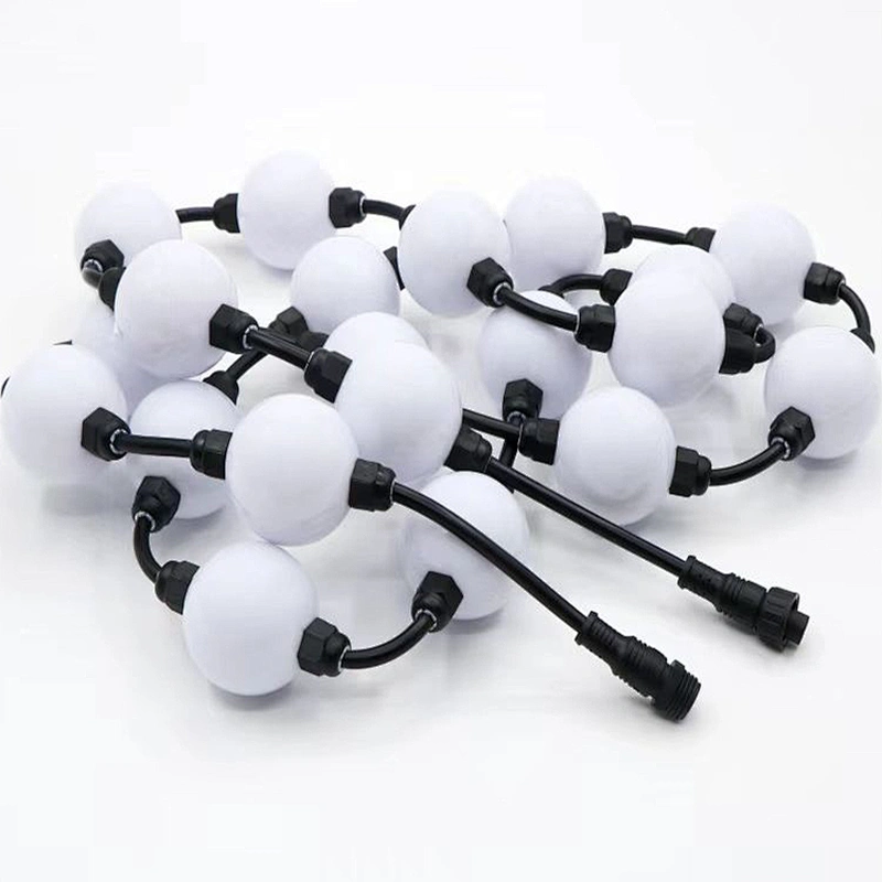 pixel ball led christmas lights outdoor decorate string light ucs2904 led rgbw string light balls