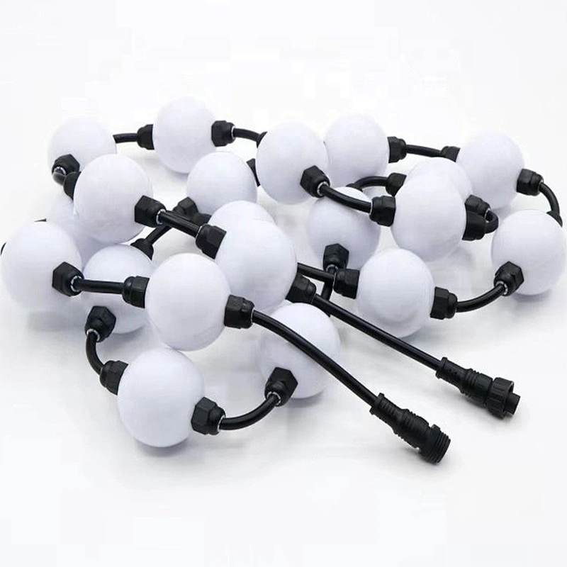 wirlless 3d led pixel ball led christmas lights outdoor ip67 high waterproof 30mm 50mm pixel ball string light