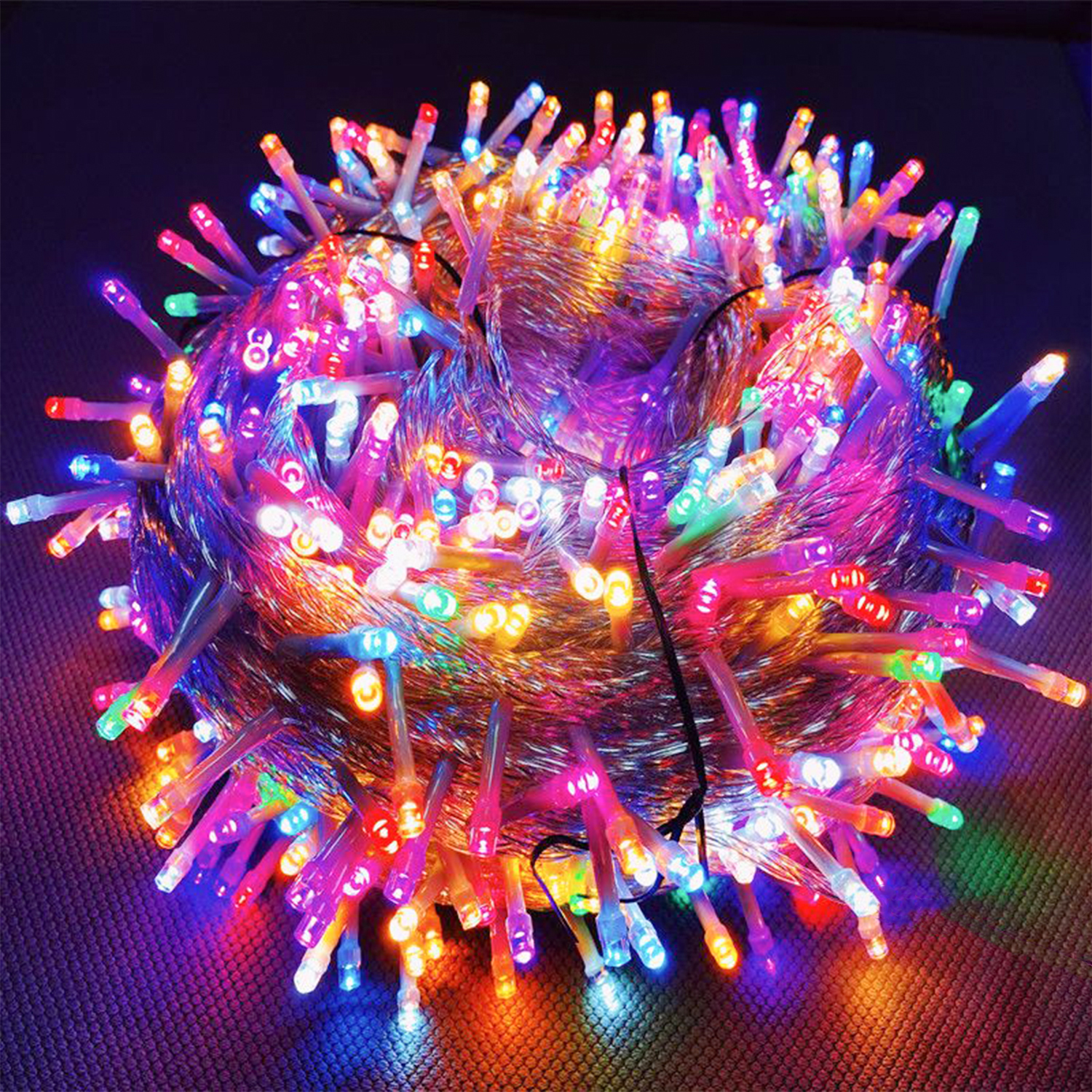 Popular Design Wedding Decoration 110v 220v colorful rgb light String Customized Fairy Led Christmas Tree Light