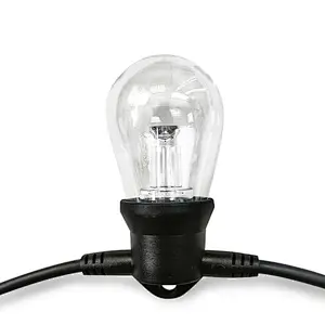 led rgb light string bulb IP65 IP67 waterproof Christmas outdoor decoration colorful smart led rgb string bulb string light