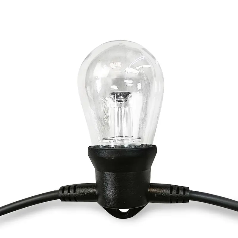 led rgb light string bulb IP65 IP67 waterproof Christmas outdoor decoration colorful smart led rgb string bulb string light