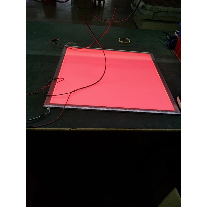 RGBW led panel light 600*600*10mm smd5050 120degree view angle
