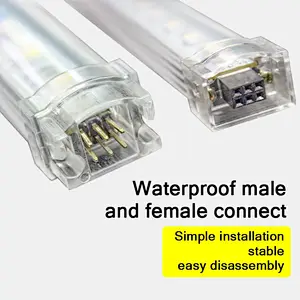 led light bars 2021 new products car foldable dimmable led grow light bar high efficacy led rgbw 10w DC24V bar light