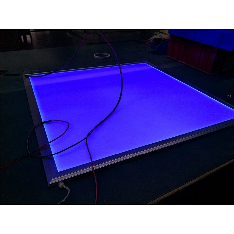 RGBW led panel light 600*600*10mm smd5050 120degree view angle