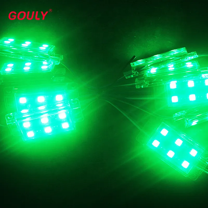 Adled Light 5 Years Warranty DC 12V 1.2W 3 Chip IP68 Waterproof Ultrasonic  SMD5050  LED Modules