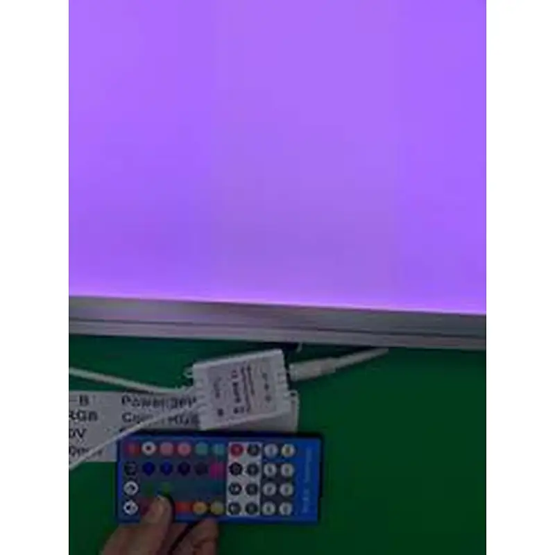 RGBW led panel light 600*600*10mm smd5050 120degree view angle