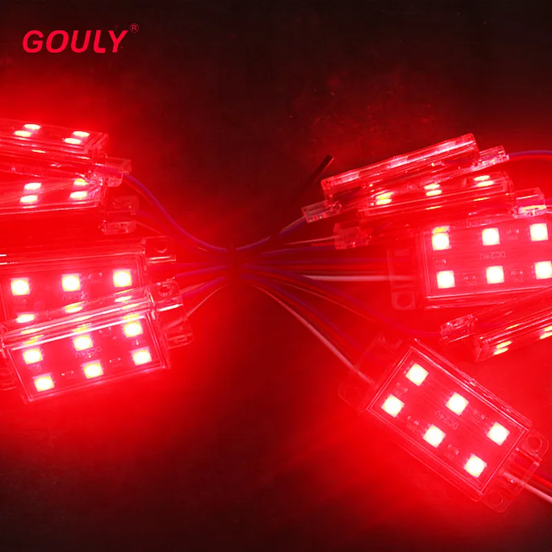 Adled Light 5 Years Warranty DC 12V 1.2W 3 Chip IP68 Waterproof Ultrasonic  SMD5050  LED Modules