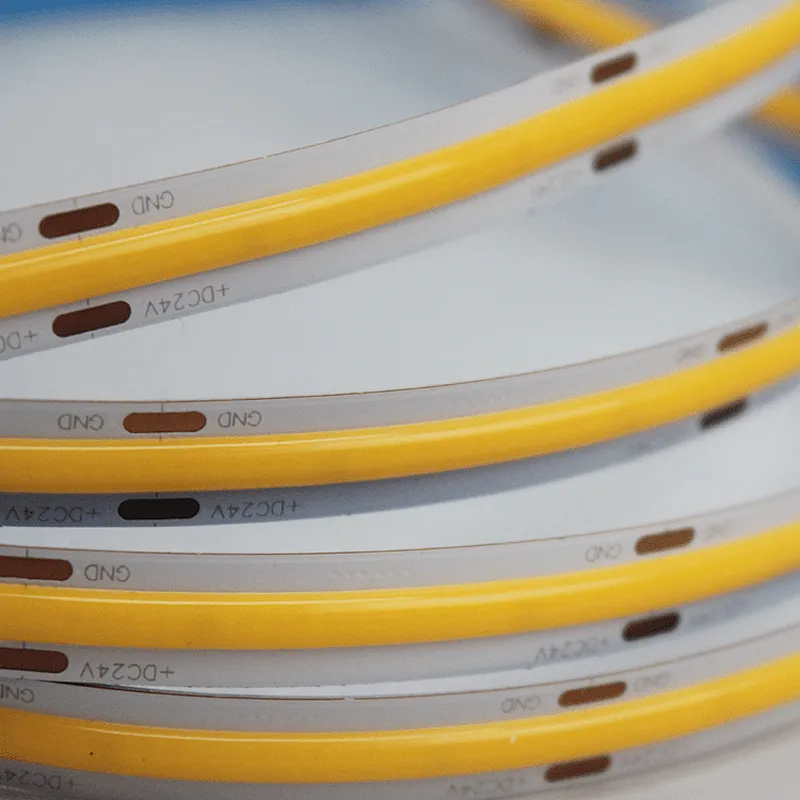 24v cob led strip lights flexible tunable white wholesale ra90 5w/m 332 336leds rgb 6500k led strip light usb