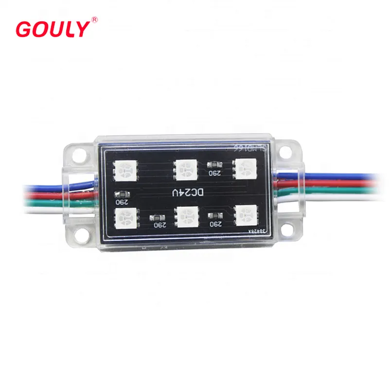 Adled Light 5 Years Warranty DC 12V 1.2W 3 Chip IP68 Waterproof Ultrasonic  SMD5050  LED Modules