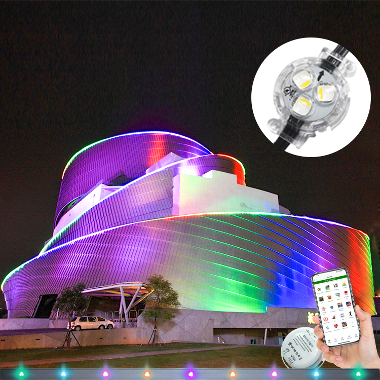 glmd176 led individually addressable wholesale christmas decor village outdoor merry christmas lights