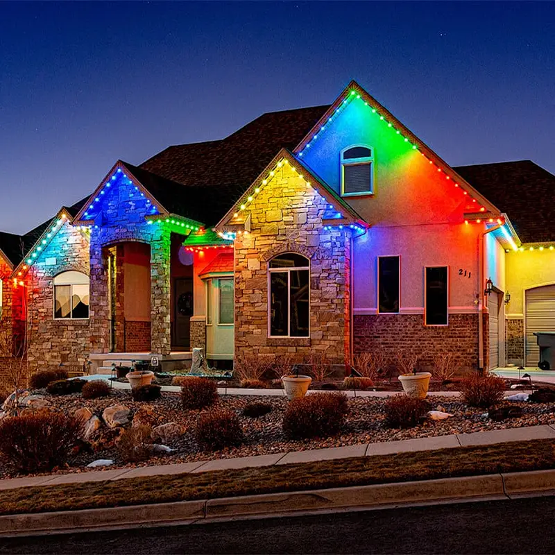 Gouly ws2811 led pixel light ip68 waterproof outdoor holiday lighting eava colorful multimode  point led pixel bar artnet